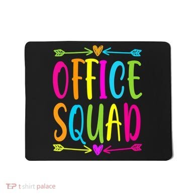 Office Squad Administrative Assistant Admin School Secretary Mousepad