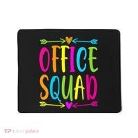 Office Squad Administrative Assistant Admin School Secretary Mousepad thumb 0