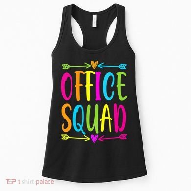 Office Squad Administrative Assistant Admin School Secretary Women's Tank Top