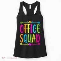 Office Squad Administrative Assistant Admin School Secretary Women's Tank Top thumb 0