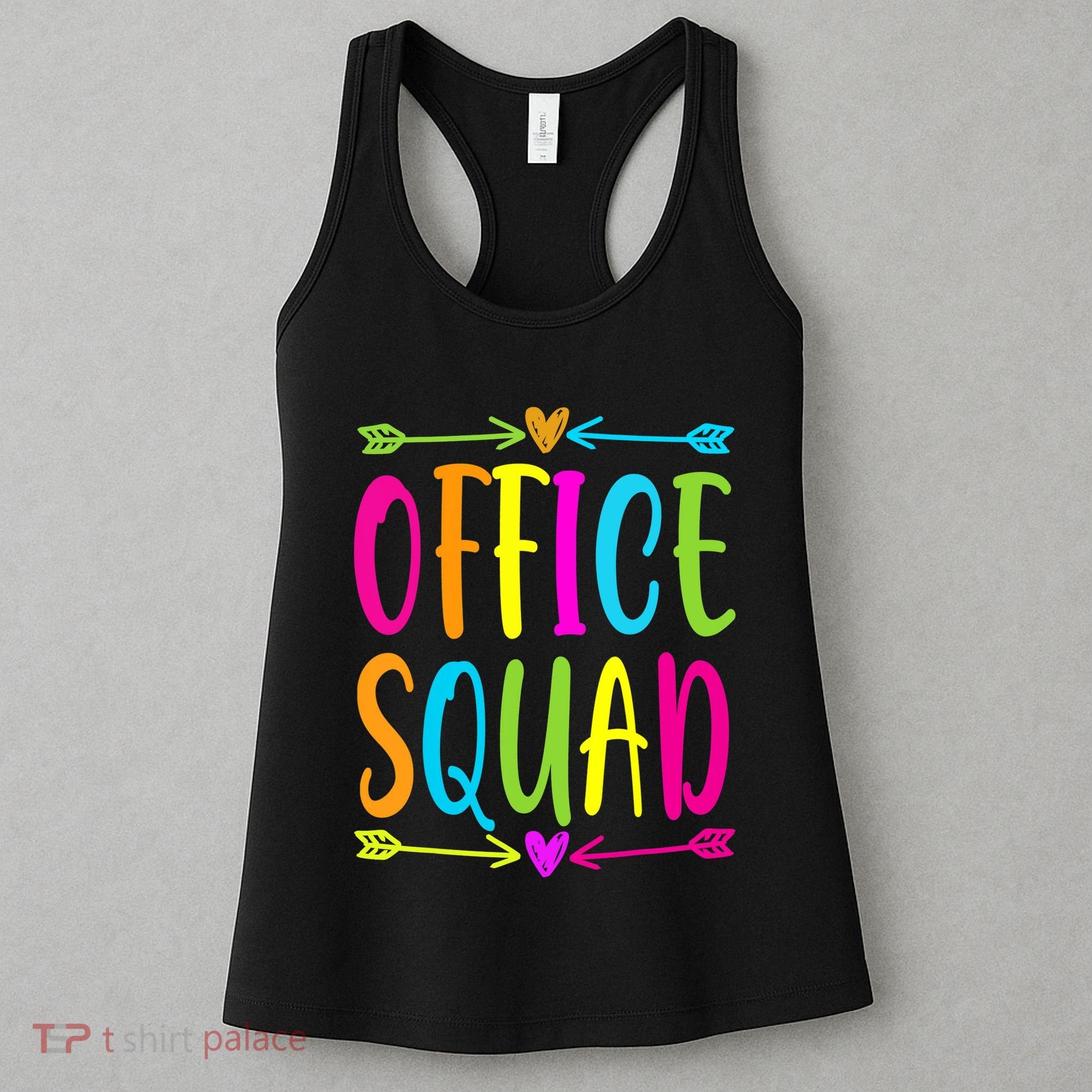 Office Squad Administrative Assistant Admin School Secretary Women's Tank Top