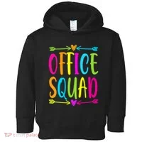 Office Squad Administrative Assistant Admin School Secretary Toddler Hoodie thumb 0