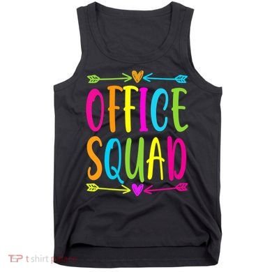 Office Squad Administrative Assistant Admin School Secretary Tank Top