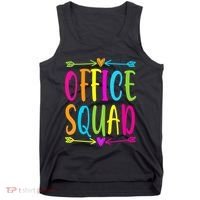 Office Squad Administrative Assistant Admin School Secretary Tank Top thumb 0
