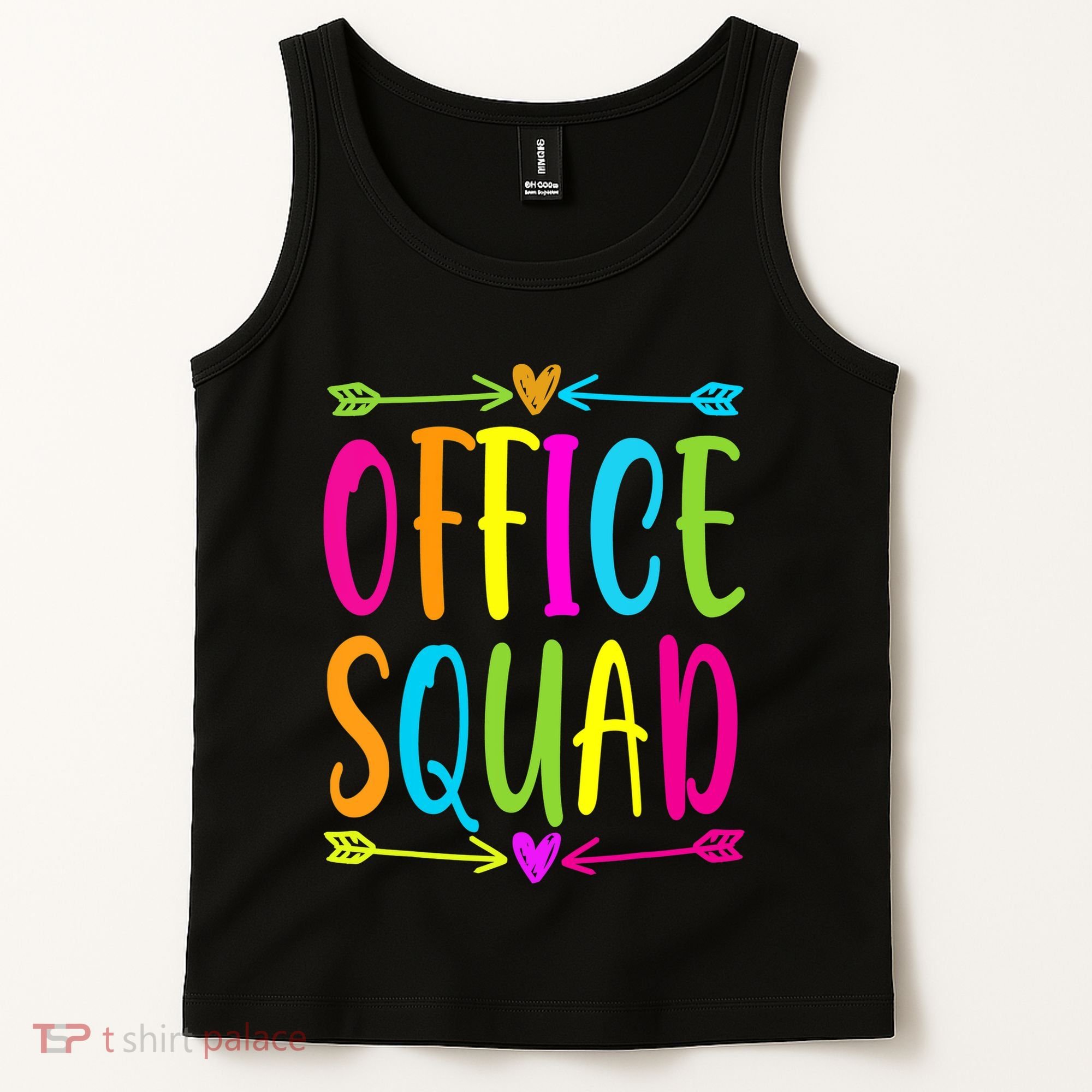 Office Squad Administrative Assistant Admin School Secretary Tank Top