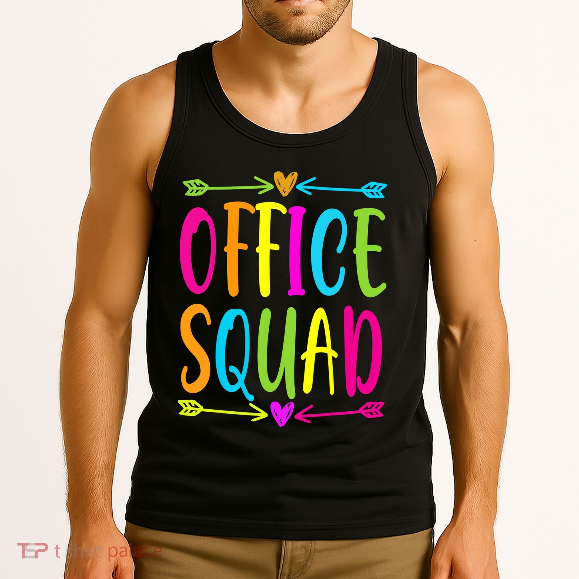 Office Squad Administrative Assistant Admin School Secretary Tank Top