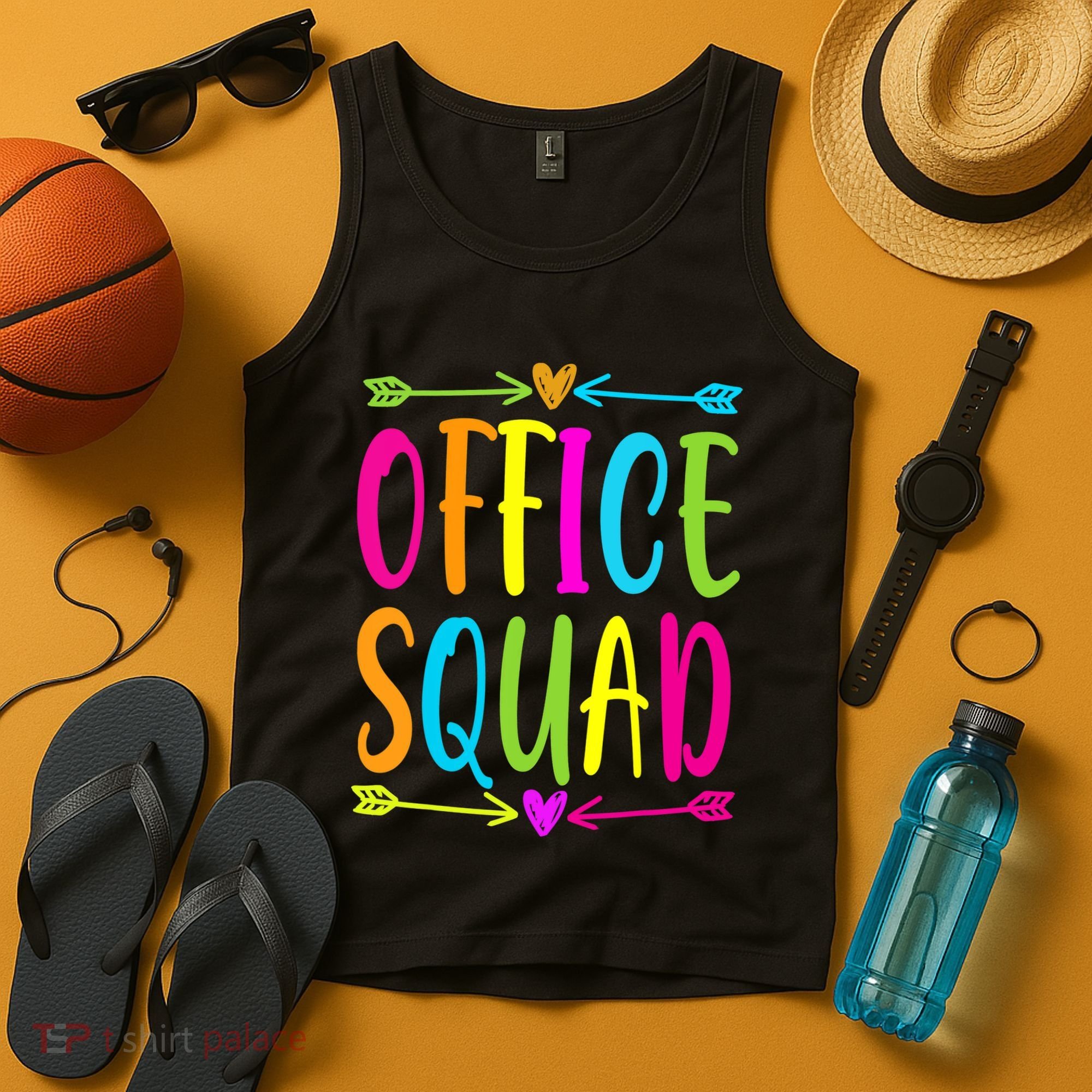 Office Squad Administrative Assistant Admin School Secretary Tank Top