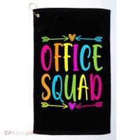 Office Squad Administrative Assistant Admin School Secretary Golf Towel thumb 0
