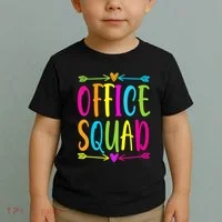 Office Squad Administrative Assistant Admin School Secretary Toddler T-Shirt thumb 2