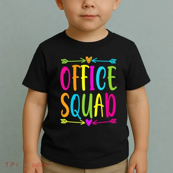Office Squad Administrative Assistant Admin School Secretary Toddler T-Shirt
