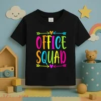 Office Squad Administrative Assistant Admin School Secretary Toddler T-Shirt thumb 3