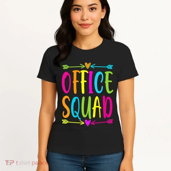 Office Squad Administrative Assistant Admin School Secretary Women's T-Shirt