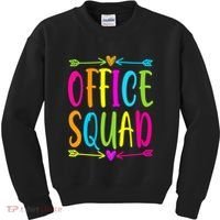Office Squad Administrative Assistant Admin School Secretary Kids Sweatshirt thumb 0