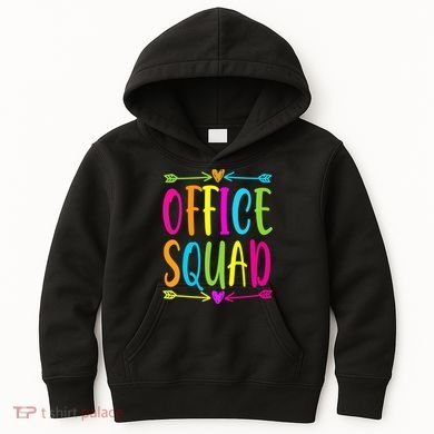 Office Squad Administrative Assistant Admin School Secretary Kids Hoodie