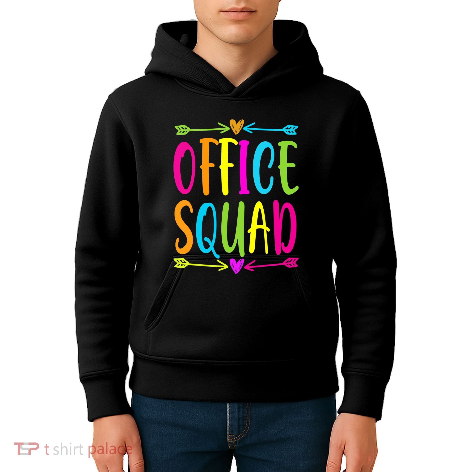 Office Squad Administrative Assistant Admin School Secretary Kids Hoodie