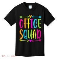 Office Squad Administrative Assistant Admin School Secretary Kids T-Shirt thumb 0