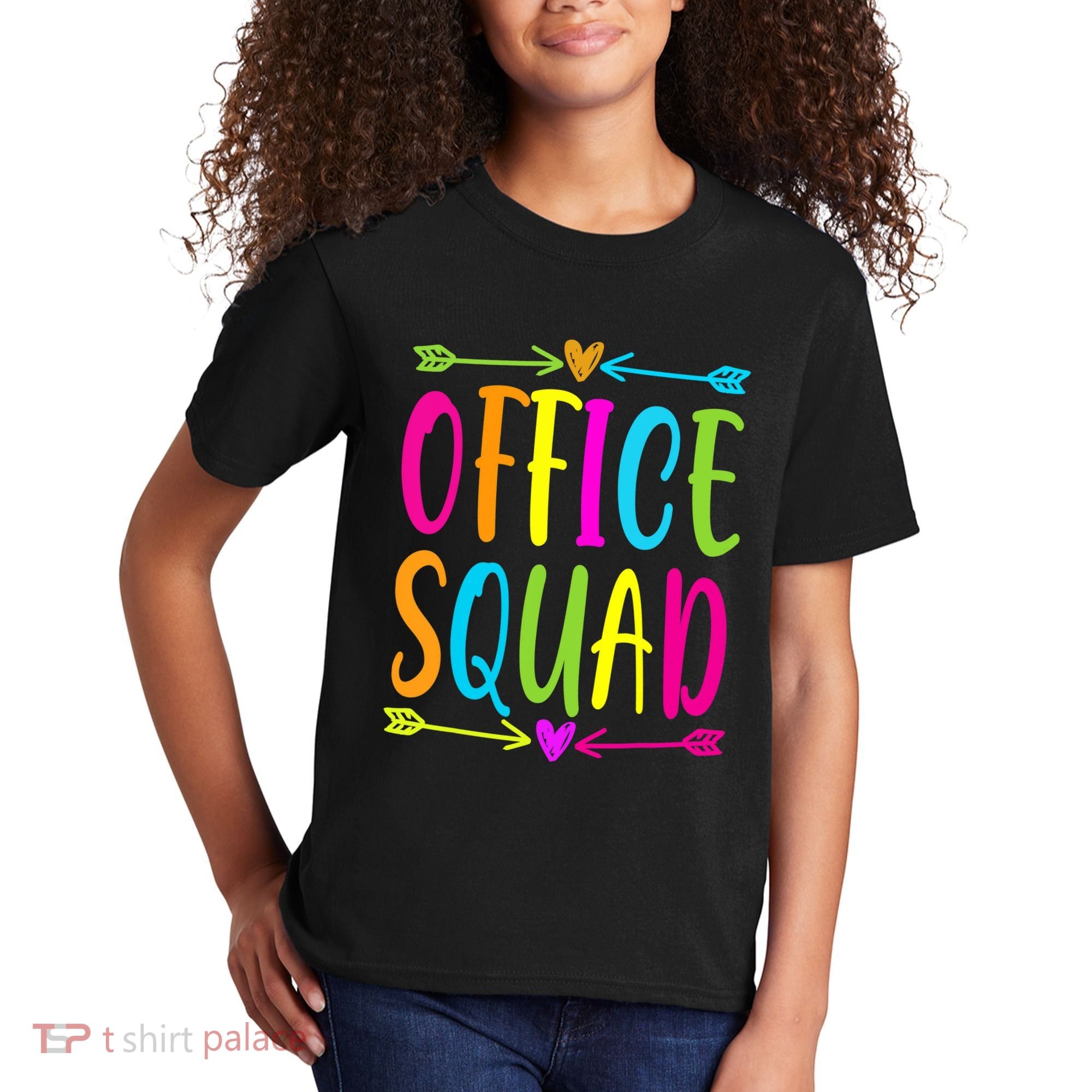 Office Squad Administrative Assistant Admin School Secretary Kids T-Shirt