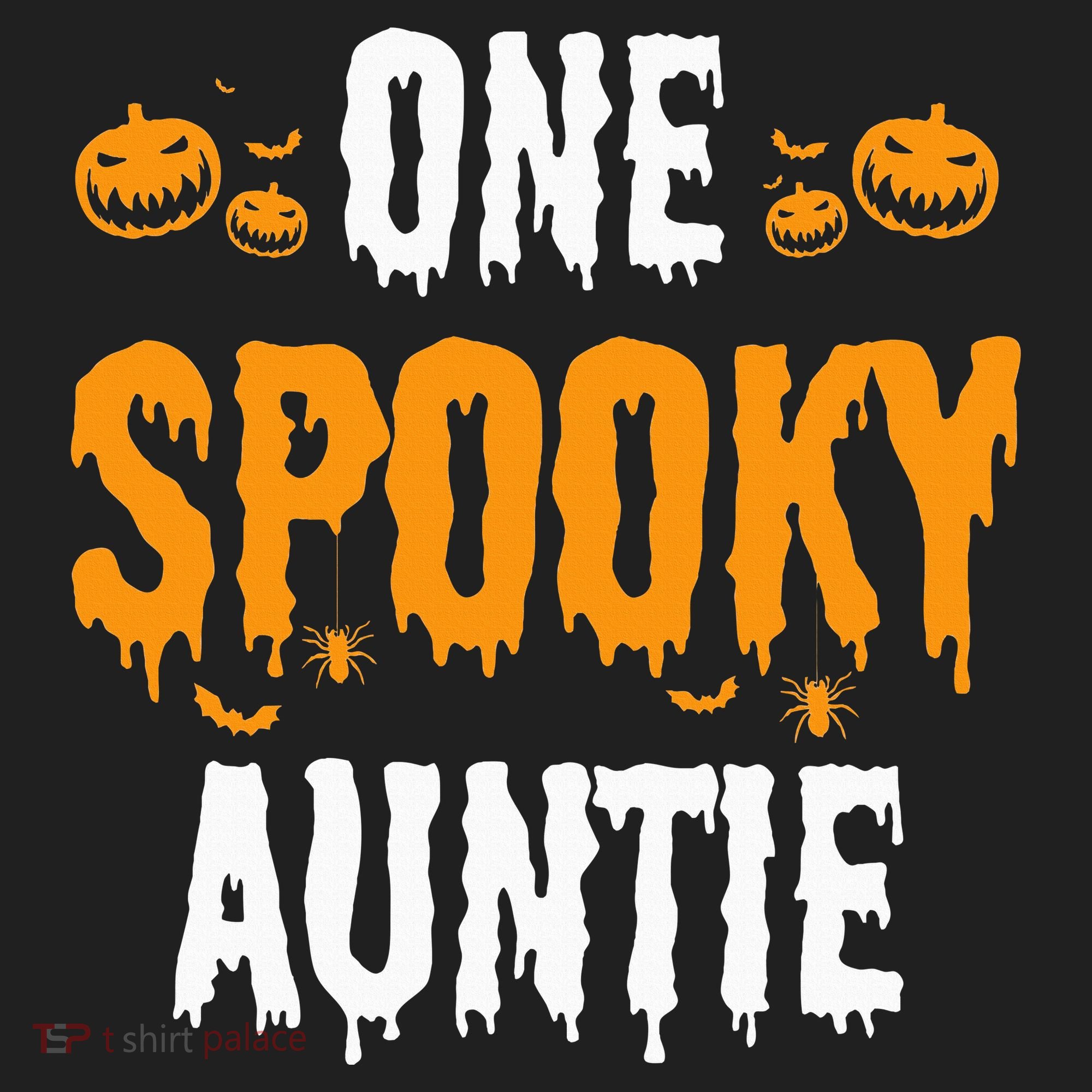 One Spooky Auntie Aunt Matching Family Halloween Women's Sweatshirt