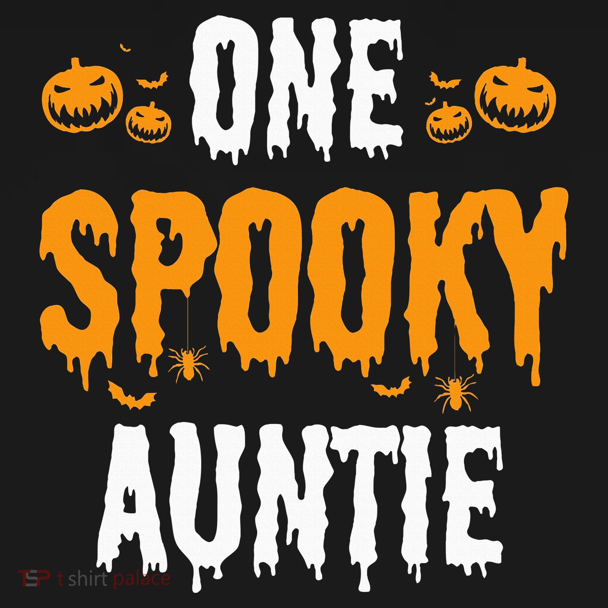 One Spooky Auntie Aunt Matching Family Halloween Women's Hoodie