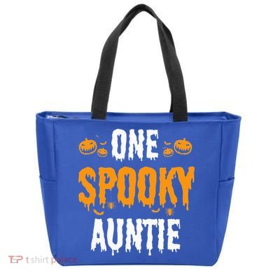 One Spooky Auntie Aunt Matching Family Halloween Tote Bag