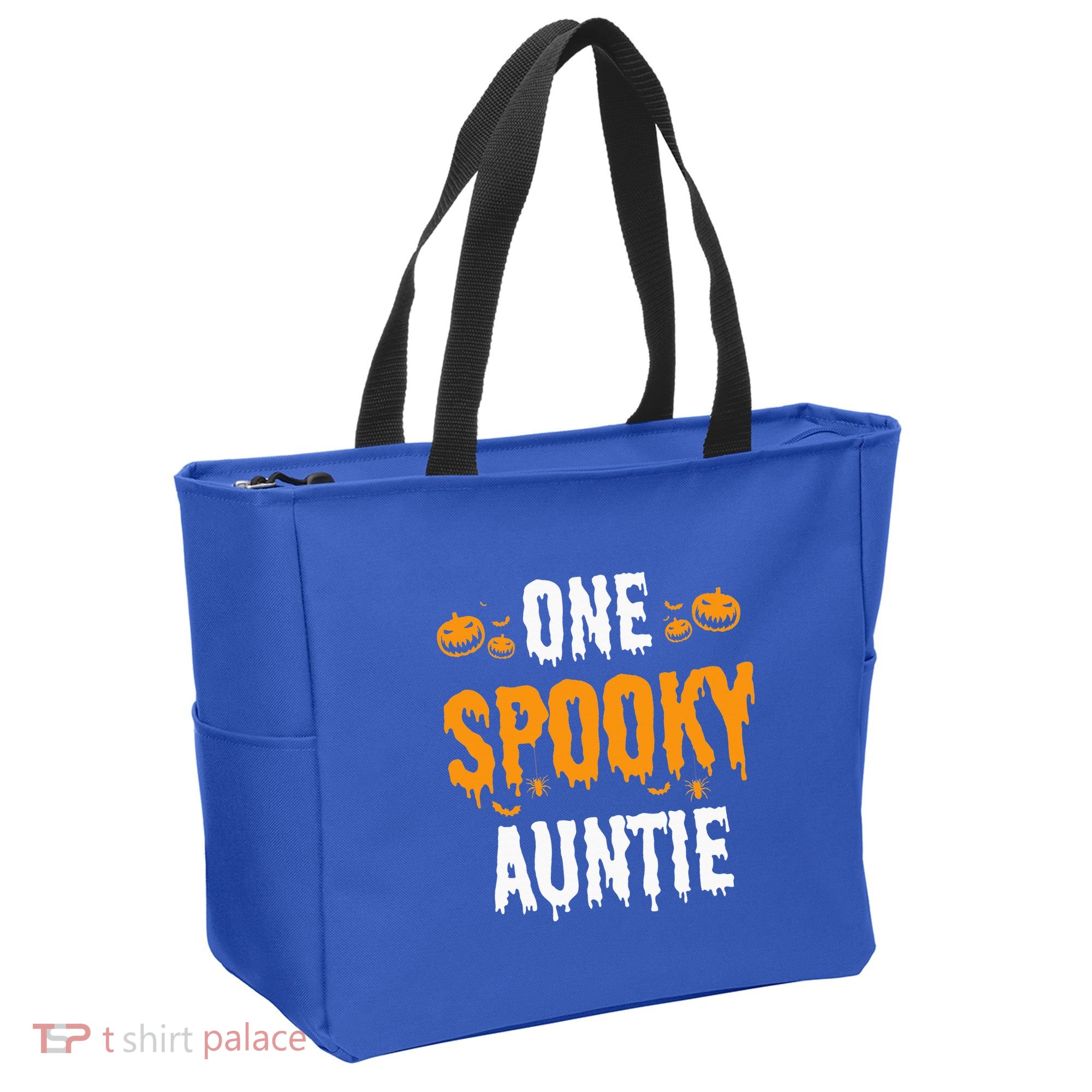 One Spooky Auntie Aunt Matching Family Halloween Tote Bag