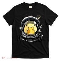 Outer Space Astronaut Duck Face Galaxy Waterfowl Hunting T-Shirt thumb 0