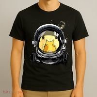 Outer Space Astronaut Duck Face Galaxy Waterfowl Hunting T-Shirt thumb 3