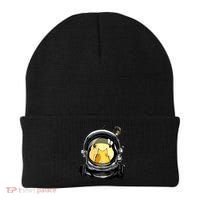 Outer Space Astronaut Duck Face Galaxy Waterfowl Hunting Beanie thumb 0
