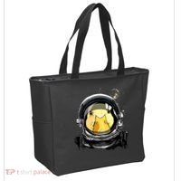Outer Space Astronaut Duck Face Galaxy Waterfowl Hunting Tote Bag thumb 2