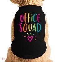 Office Squad Administrative Assistant Gift School Secretary Doggie Tank thumb 0