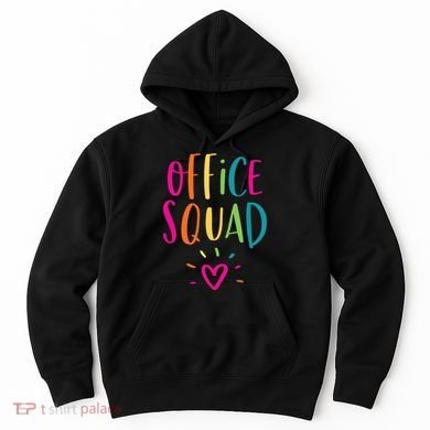 Office Squad Administrative Assistant Gift School Secretary Hoodie