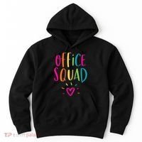 Office Squad Administrative Assistant Gift School Secretary Hoodie thumb 0