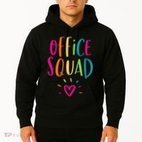 Office Squad Administrative Assistant Gift School Secretary Hoodie thumb 2