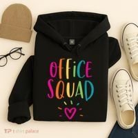 Office Squad Administrative Assistant Gift School Secretary Hoodie thumb 4