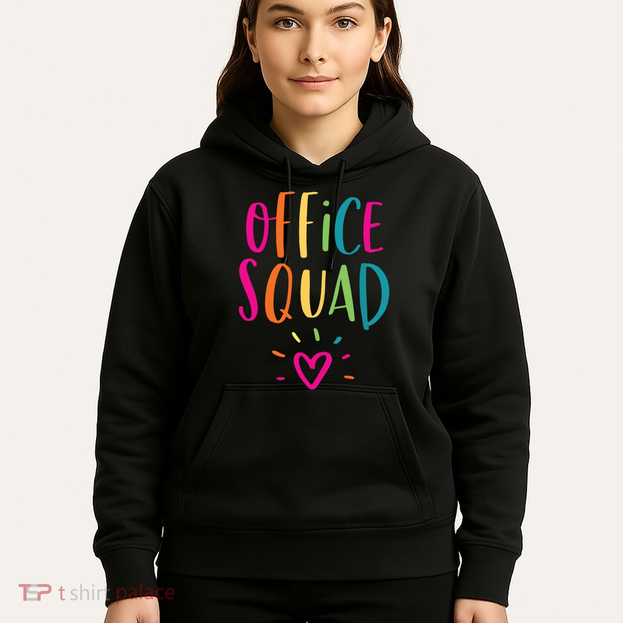 Office Squad Administrative Assistant Gift School Secretary Hoodie