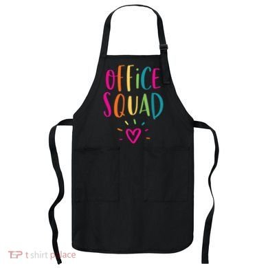 Office Squad Administrative Assistant Gift School Secretary Apron