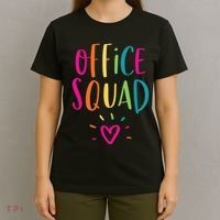 Office Squad Administrative Assistant Gift School Secretary T-Shirt thumb 4