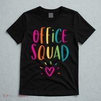 Office Squad Administrative Assistant Gift School Secretary T-Shirt thumb 5