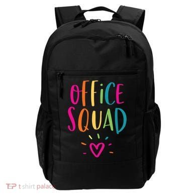 Office Squad Administrative Assistant Gift School Secretary Backpack