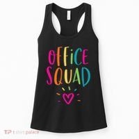 Office Squad Administrative Assistant Gift School Secretary Women's Tank Top thumb 0