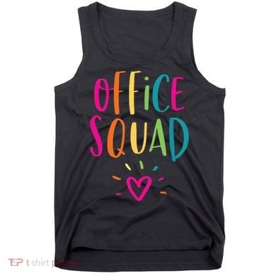 Office Squad Administrative Assistant Gift School Secretary Tank Top