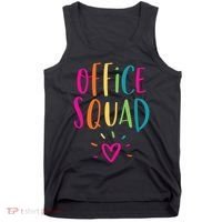 Office Squad Administrative Assistant Gift School Secretary Tank Top thumb 0