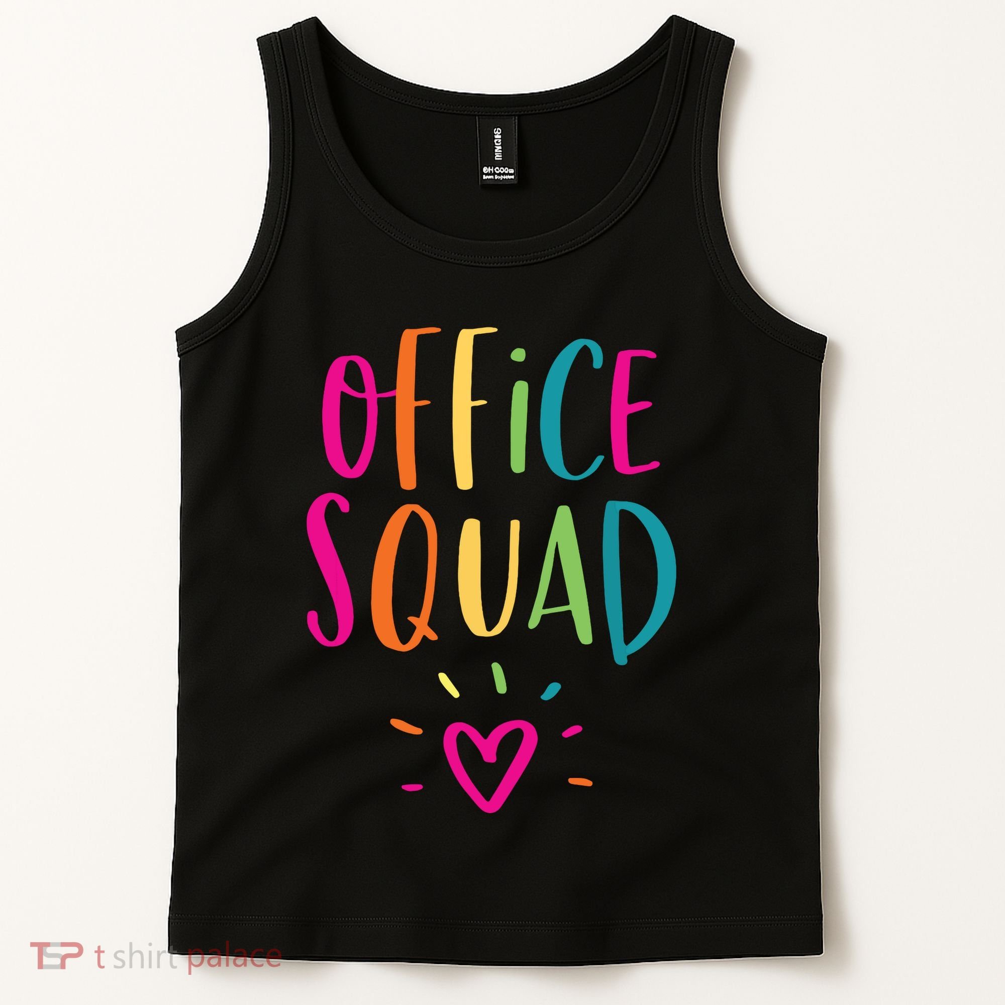 Office Squad Administrative Assistant Gift School Secretary Tank Top