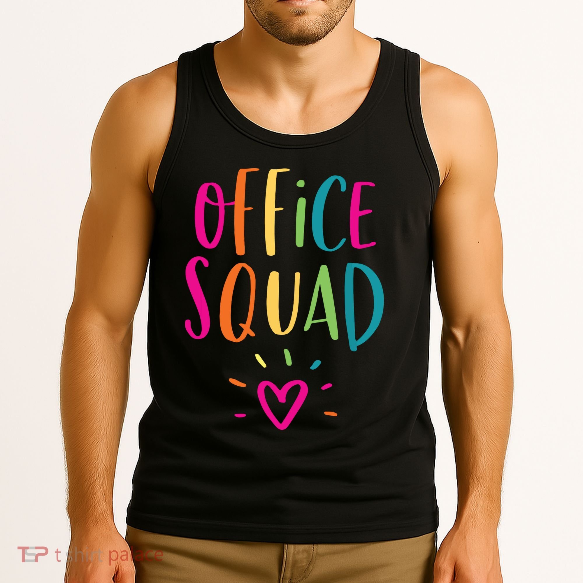 Office Squad Administrative Assistant Gift School Secretary Tank Top
