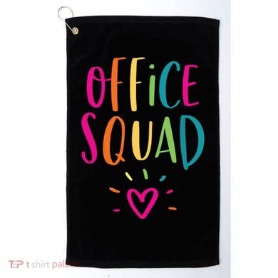 Office Squad Administrative Assistant Gift School Secretary Golf Towel