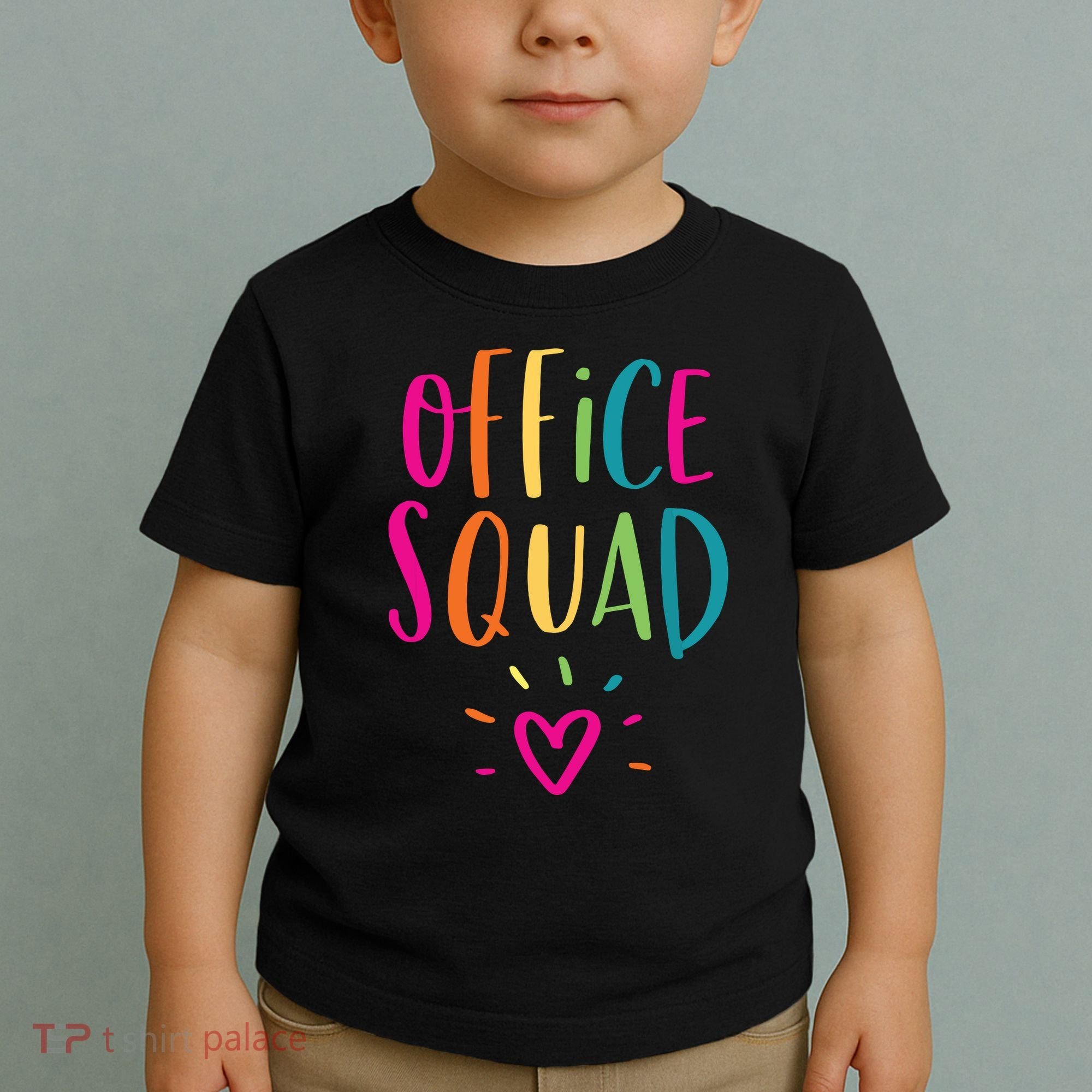 Office Squad Administrative Assistant Gift School Secretary Toddler T-Shirt