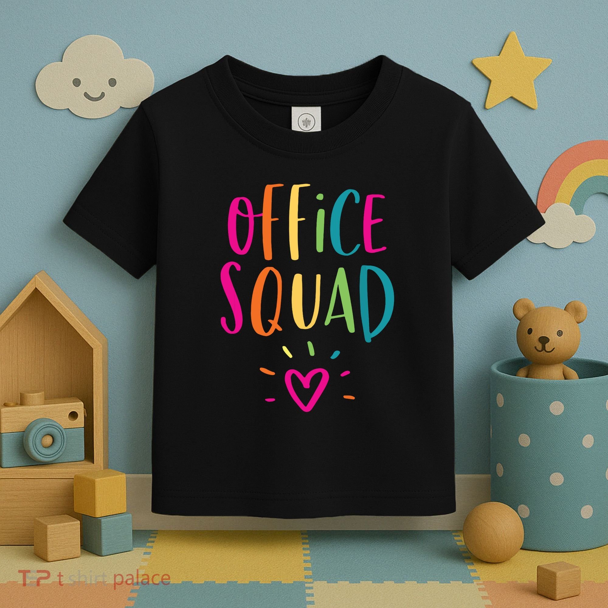 Office Squad Administrative Assistant Gift School Secretary Toddler T-Shirt