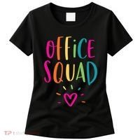 Office Squad Administrative Assistant Gift School Secretary Women's T-Shirt thumb 0