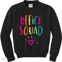 Office Squad Administrative Assistant Gift School Secretary Kids Sweatshirt thumb 0
