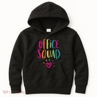 Office Squad Administrative Assistant Gift School Secretary Kids Hoodie thumb 0